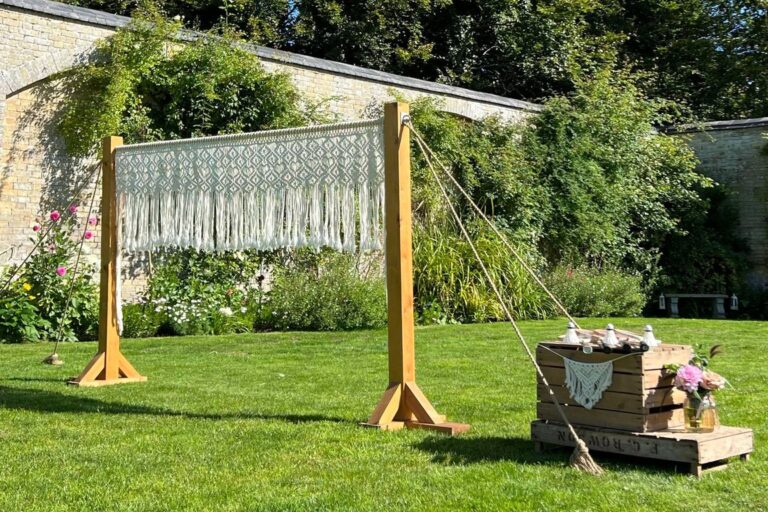 Macramé Badminton for Hire