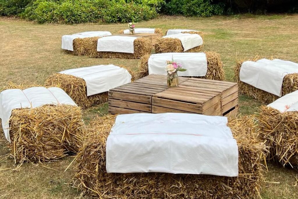 Bale seating hire
