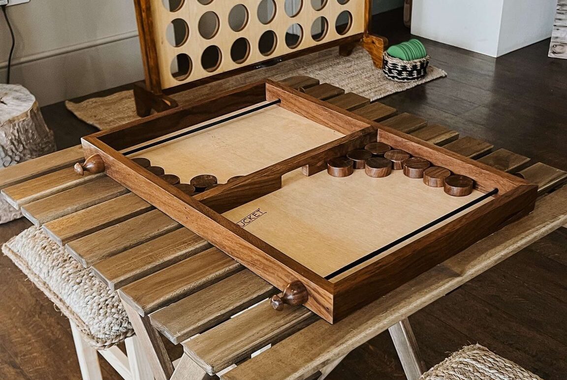 Indoor game hire weddings UK | pucket game hire