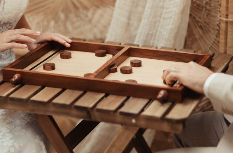 Indoor game of pucket available to hire for weddings and events